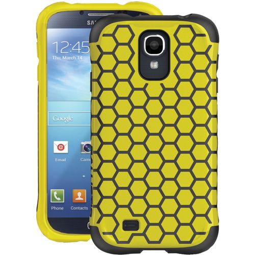 BALLISTIC AP1160-A115 Samsung(R) Galaxy S(R) IV Aspira Series Case (Lemon Yellow/Dark Charcoal)