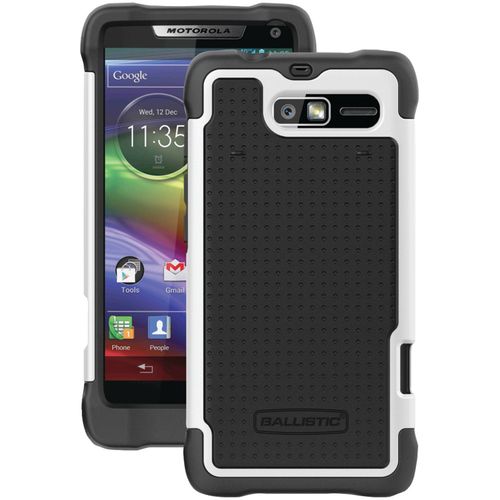 BALLISTIC SG1075-M385 DROID RAZR(TM) M by Motorola(R) SG Case (Black/White)