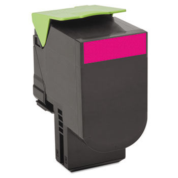 80C1XM0 Toner, 4000 Page-Yield, Magenta