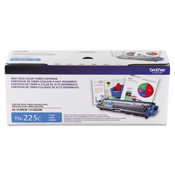 TN225C High-Yield Toner, Cyan