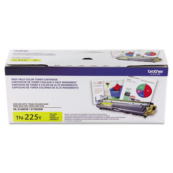 TN225Y High-Yield Toner, Yellow