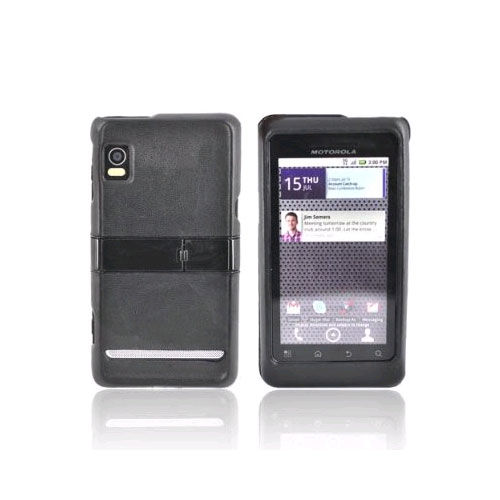 OEM Verizon Snap-On Case with Kickstand for Motorola Droid 2 A955 (Black)