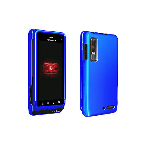 OEM Verizon Hard Snap-On Case for Motorola Droid 3 (Blue)