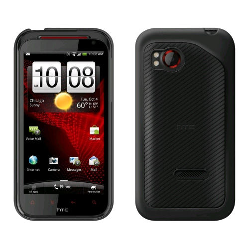 OEM HTC Rezound Hard Shell Case (Black) 70H00497-00M