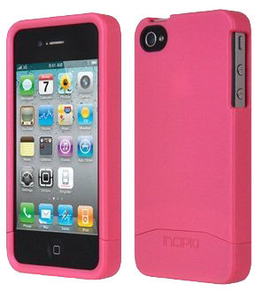 Incipio Apple iPhone 4/4S EDGE PRO Hard Shell Soft-Touch with Stand (Pink)