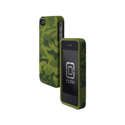 Incipio EDGE Hard Slider Shell Case for Apple iPhone 4/4S - Olive Green Camo