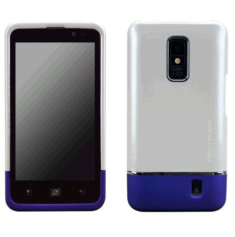 Body Glove Icon Case for LG VS920 Spectrum - Pearl White/Purple (9247201)