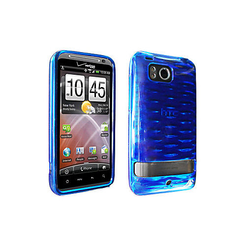 OEM Verizon High Gloss Silicone Case for HTC Thunderbolt 6400 (Blue)