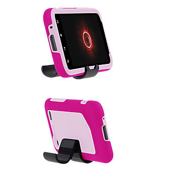 Incipio Double Cover Silicrylic Case with Stand for HTC DROID Incredible 2 ADR6350 (Light Pink/Dark Pink)