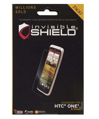 Zagg invisibleSHIELD Screen Protector for HTC One X (Front Only)