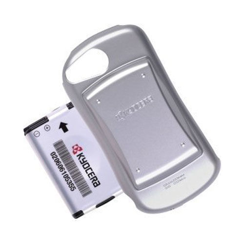 OEM Kyocera STROBE Extended Battery & Door Combo (Silver)