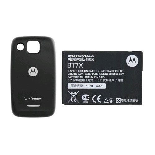 OEM Motorola Citrus WX445 Extended Battery & Battery Door