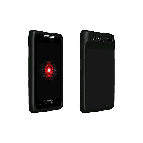 OEM Verizon Silicone Cover Case for Motorola DROID RAZR XT912 (Black)