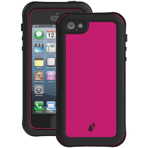 BALLISTIC HY1026-A195 iPhone(R) 5/5s Hydra Series Waterproof Case with Holster (Pink/Black)