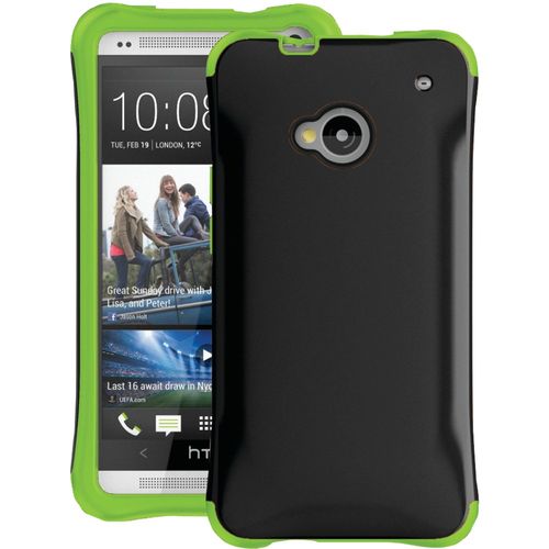 BALLISTIC AP1132-A005 HTC(R)One(TM) Aspira Series Case (Black/Lime Green)