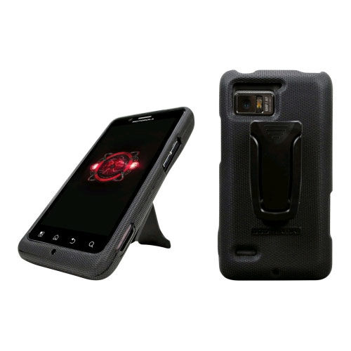 Body Glove Flex Snap-On Case for Motorola XT875 Droid Bionic W/ClipStand - Black