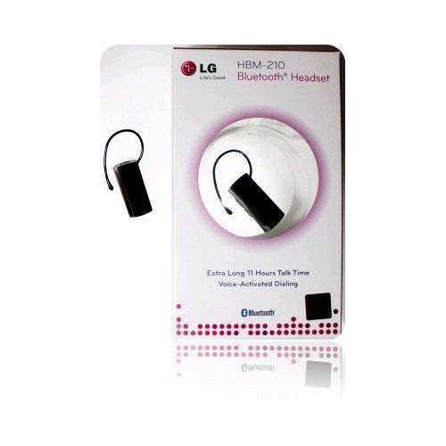 OEM LG HBM-210 Bluetooth Wireless Headset SGBS0004601 (Retail Pack)