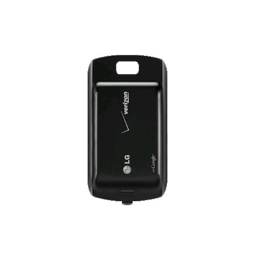 OEM LG Ally VS740 Extended Battery Door / Cover (Black)