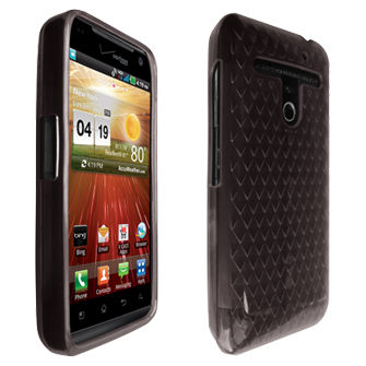 OEM Verizon LG Revolution VS910 High Gloss Silicone Case (Black)