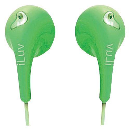 iLuv IEP205GRN Bubble Gum II Earphone Headset  (Green)