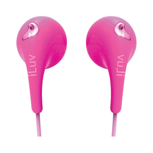 ILUV Bubble Gum II earphone in Pink IEP205PNK