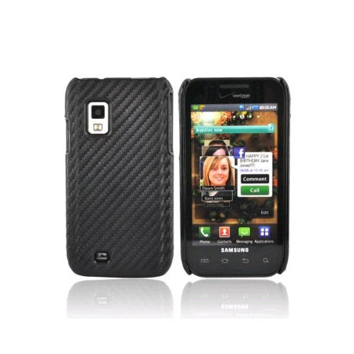 OEM Verizon Snap-On Case for Samsung Galaxy S Fascinate i500 (Graphite Black)