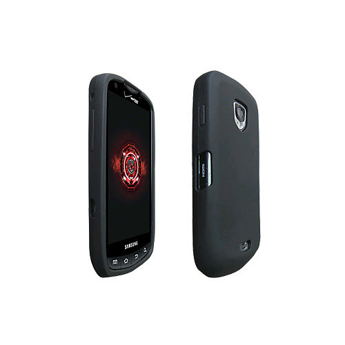 OEM Verizon Silicone Case for Samsung DROID Charge SCH-i510 (Black)