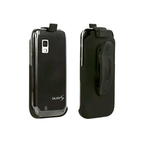 OEM Verizon Rubberized Belt Clip Holster for Samsung Fascinate SCH-I500 (Black)