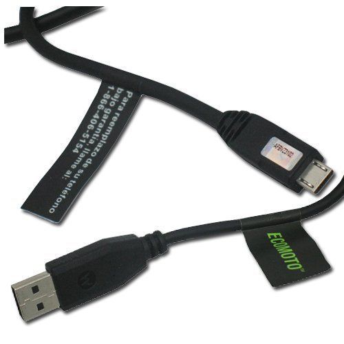 Motorola SKN5004A ECOMOTO Micro USB Data Cable for MOTOROLA DROID A855 Motorola Cliq Karma QA1 Rival A455 Hint QA30 ZINE