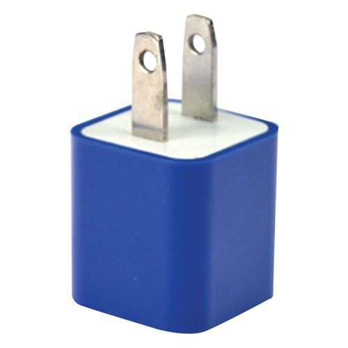 IESSENTIALS IE-ACPUSB-BL iPhone(R)/iPod(R)/Smartphone USB Home Charger (Blue)