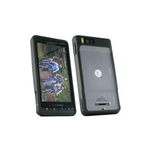 OEM Verizon Dual Cover Case for Motorola Droid X MB810 (Black)