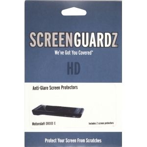 BodyGuardz ScreenGuardz HD Screen Protector with Anti Glare Motorola Droid X MB810 / Milestone X MB809 (2 Pack)