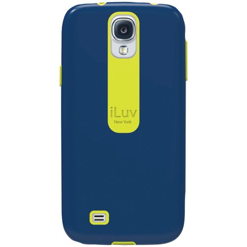 ILUV SS4FLIFBL Samsung(R) Galaxy S(R) IV Flightfit l Dual-Layer Case (Blue)