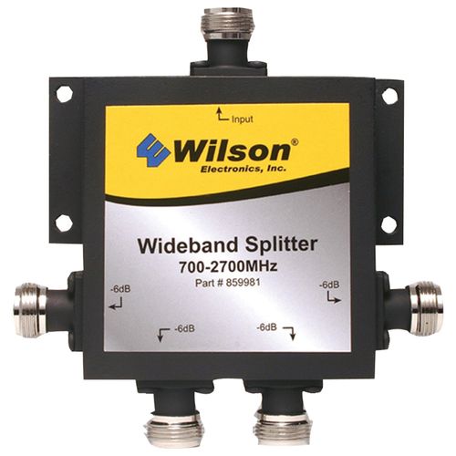 WILSON ELECTRONICS 859981 4-Way 700MHz - 2,700MHz Splitter with N Female Connectors