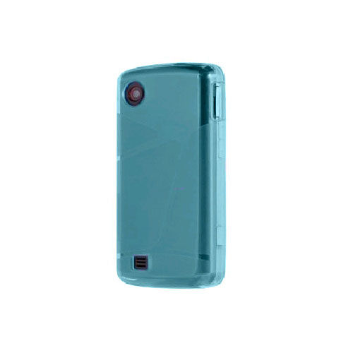 OEM Verizon LG Chocolate Touch VX8575 High Gloss Silicone Case - Blue