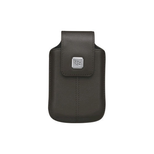 OEM BlackBerry 8900, 8520, 9700 Leather Swivel Holster (Espresso)