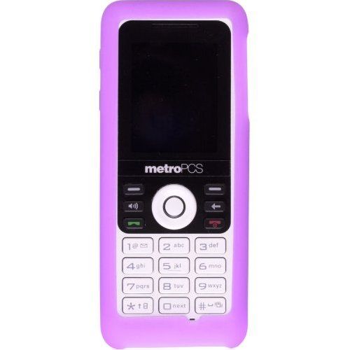 Wireless Solution Silicone Gel Case for Kyocera Melo S1300, Jax - Purple