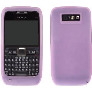 Wireless Solution Silicone Gel Case for Nokia E71x - Pink