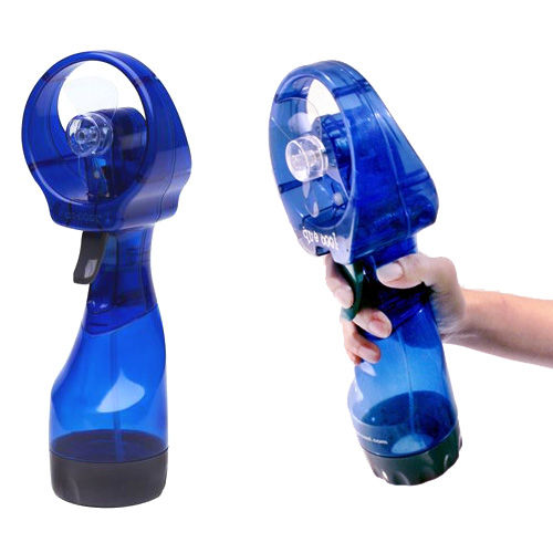 BATTERY POWERED WATER SPRAY FAN