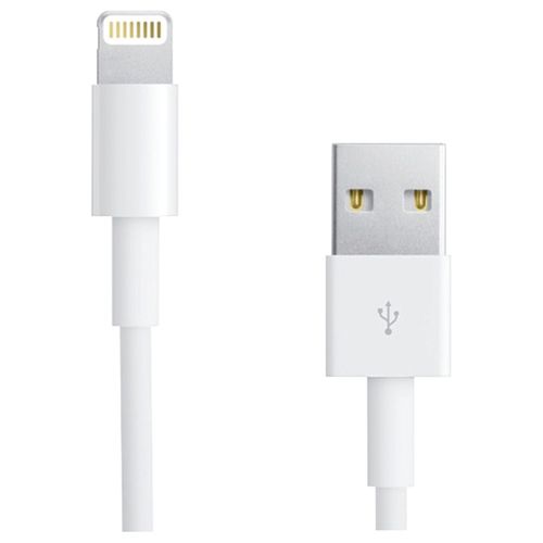 RCA AH750R Lightning(TM)-to-USB Cable, 3ft (White)