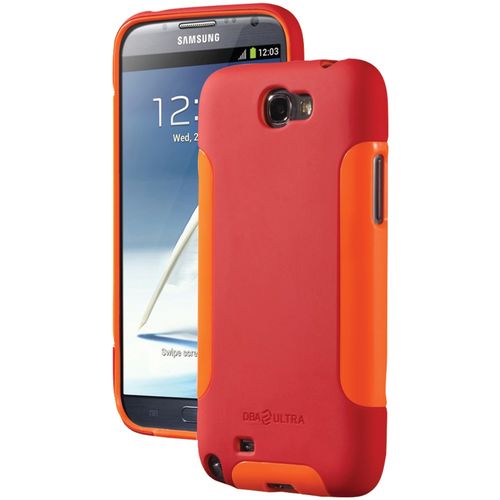 DBA CASES 639713195903 Samsung(R) Galaxy Note(TM) II Complete Ultra Case (Poppy/Tangerine)