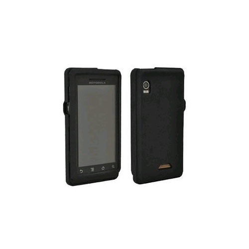 OEM Verizon Motorola Droid A855 Gel Snap On Case - Black