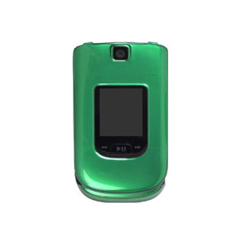 Wireless Solutions Metallics Snap-On Case for Nokia 6350 - Emerald Green