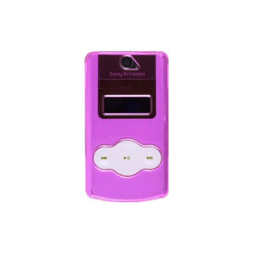 Sony Ericsson W508, W518a Snap-On Case  - Dark Pink