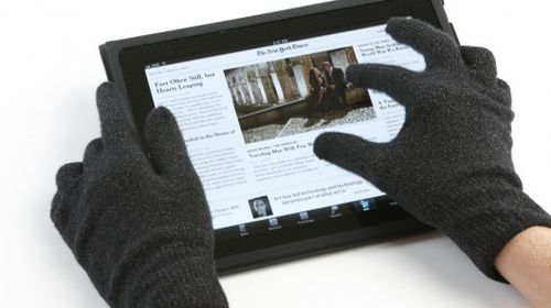 Agloves Touchscreen Gloves for iPhone, iPad, DROID RAZR, Galaxy S3, Touch Screen Devices (Small/Medium)