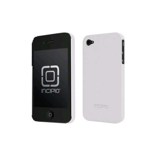 Incipio Feather Ultralight Hard Shell Case for Apple iPhone 4/4S - White (Tonic)