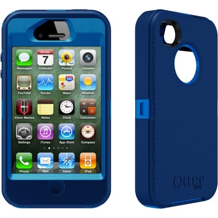 OtterBox Defender Series Case for Apple iPhone 4S / iPhone 4 - Ocean/Night Blue