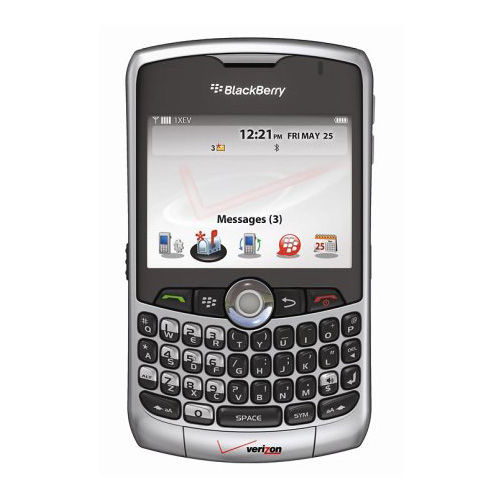 BlackBerry Curve 8330 Replica Dummy Phone / Toy Phone (Silver)