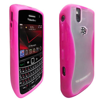 OEM Verizon Dual Cover Case for BlackBerry Bold 9650 / Tour 9630 (Pink)