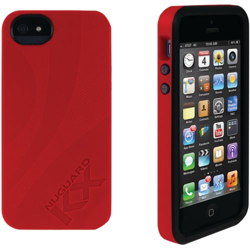 NEWER TECH NWTIPH5KXCR iPhone(R) 5 NuGuard KX Case (Roulette Red)